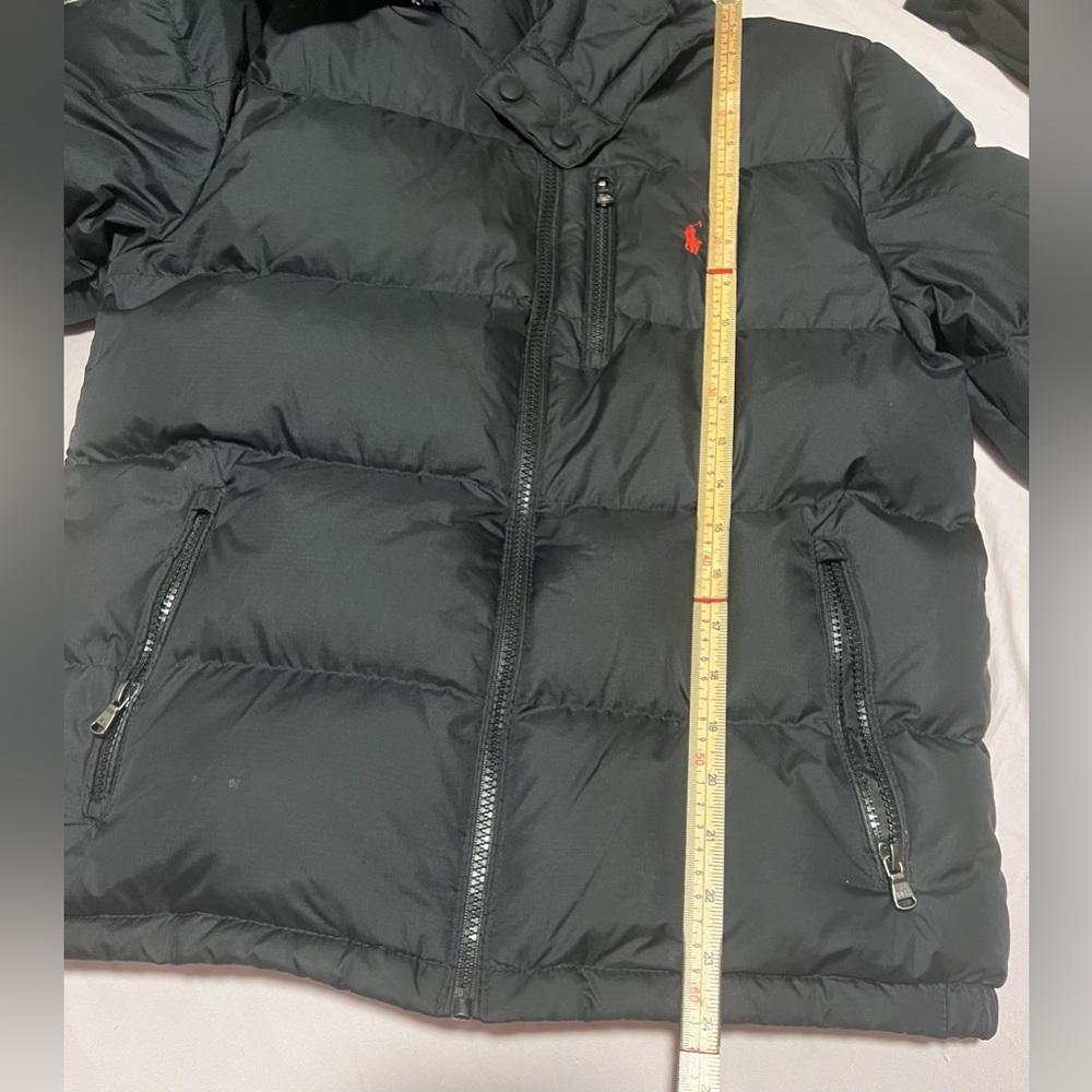 polo ralph lauren Boys The Gorham Down Puffer jacket, Black Size Large (14-16) - Picture 15 of 16